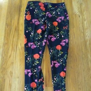 Cynthia Rowley Floral Pants